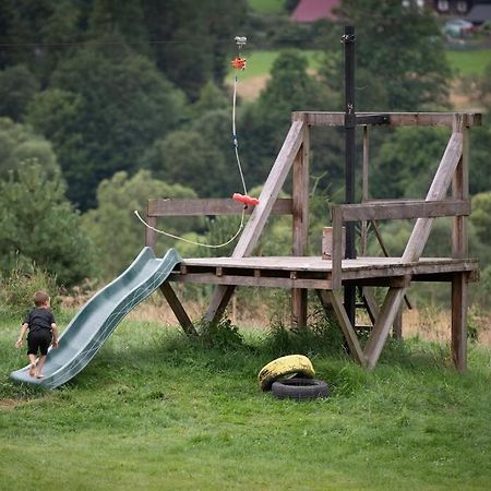 Polanka Beskid Niski Cute Cabin With Spectacular Views Hanczowa Buitenkant foto