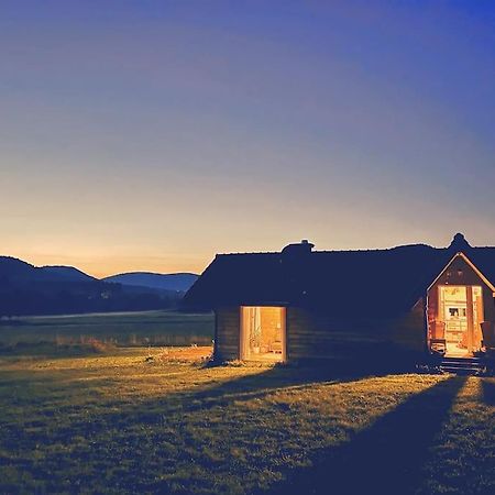 Polanka Beskid Niski Cute Cabin With Spectacular Views Hanczowa Buitenkant foto