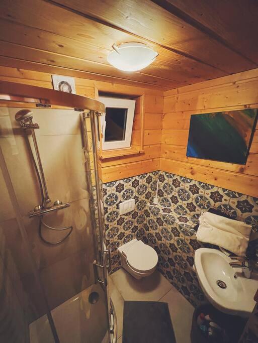 Polanka Beskid Niski Cute Cabin With Spectacular Views Hanczowa Buitenkant foto