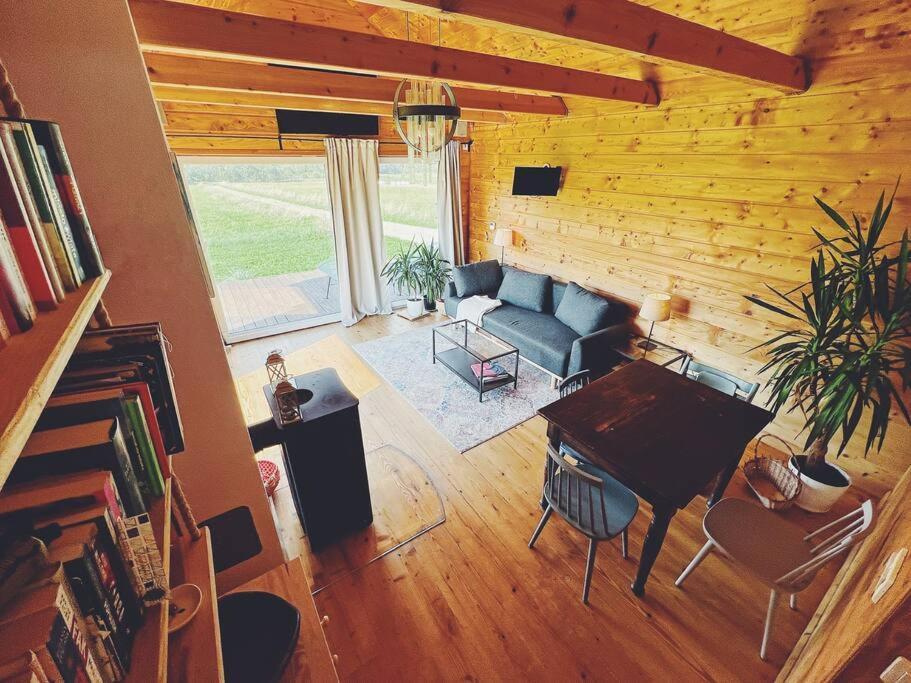Polanka Beskid Niski Cute Cabin With Spectacular Views Hanczowa Buitenkant foto