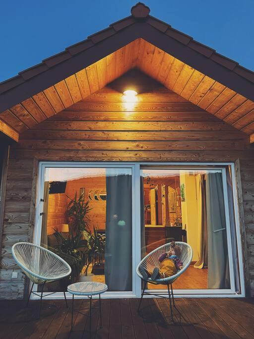 Polanka Beskid Niski Cute Cabin With Spectacular Views Hanczowa Buitenkant foto