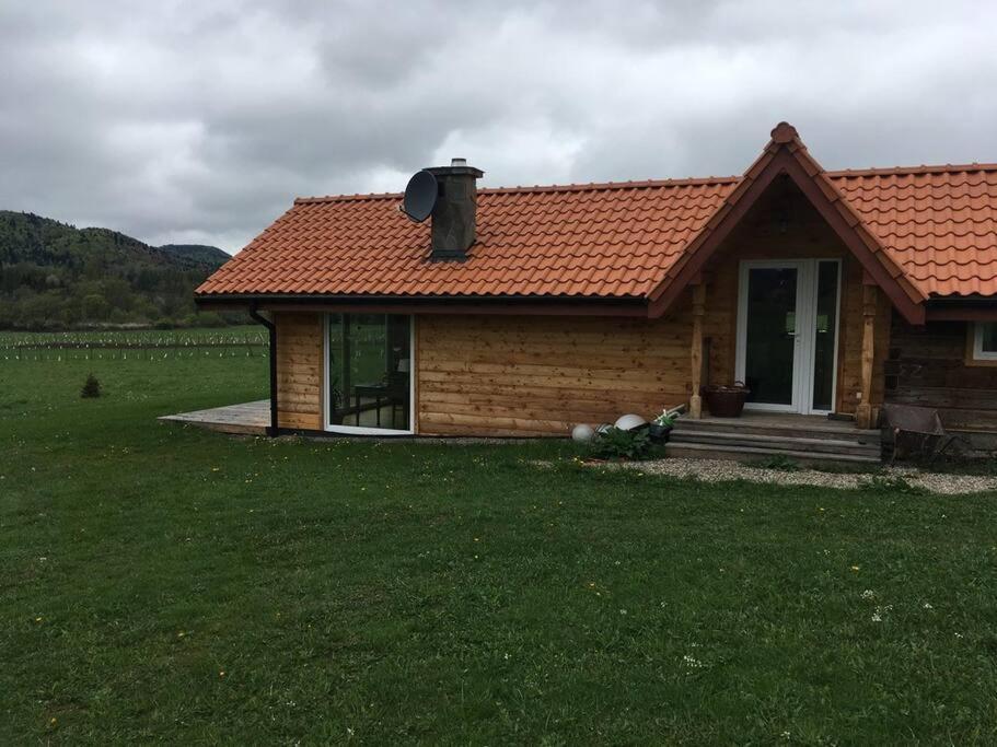 Polanka Beskid Niski Cute Cabin With Spectacular Views Hanczowa Buitenkant foto