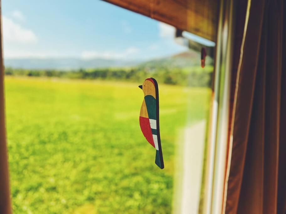 Polanka Beskid Niski Cute Cabin With Spectacular Views Hanczowa Buitenkant foto