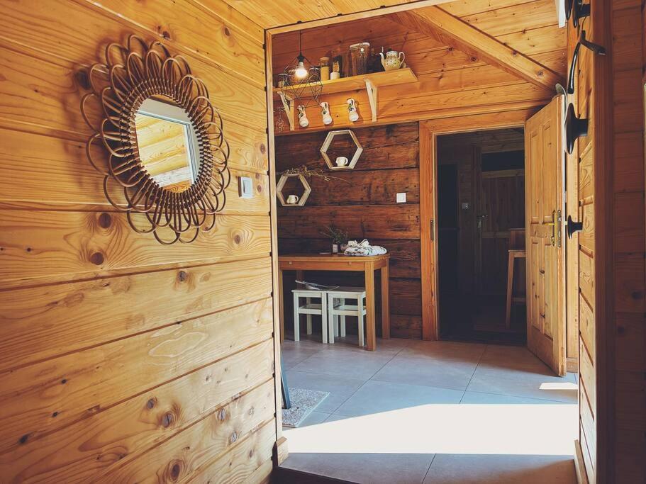 Polanka Beskid Niski Cute Cabin With Spectacular Views Hanczowa Buitenkant foto