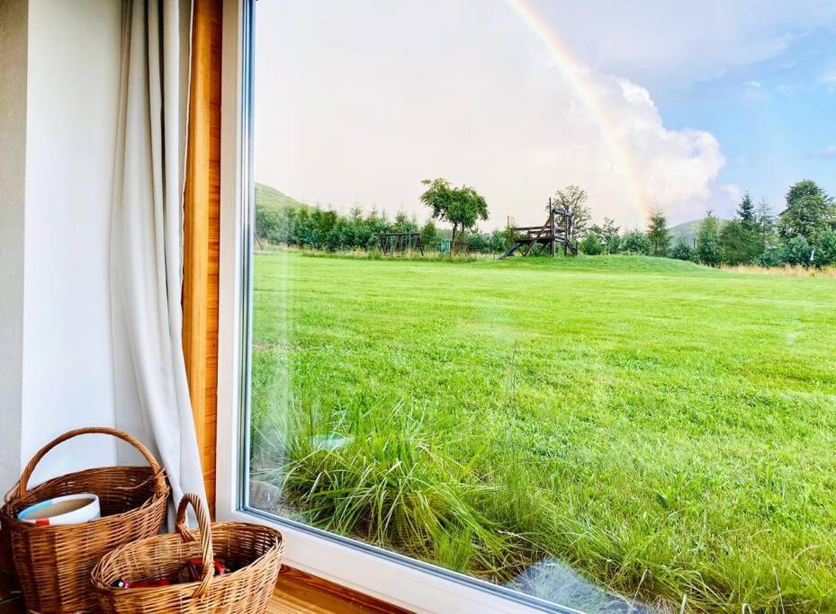 Polanka Beskid Niski Cute Cabin With Spectacular Views Hanczowa Buitenkant foto