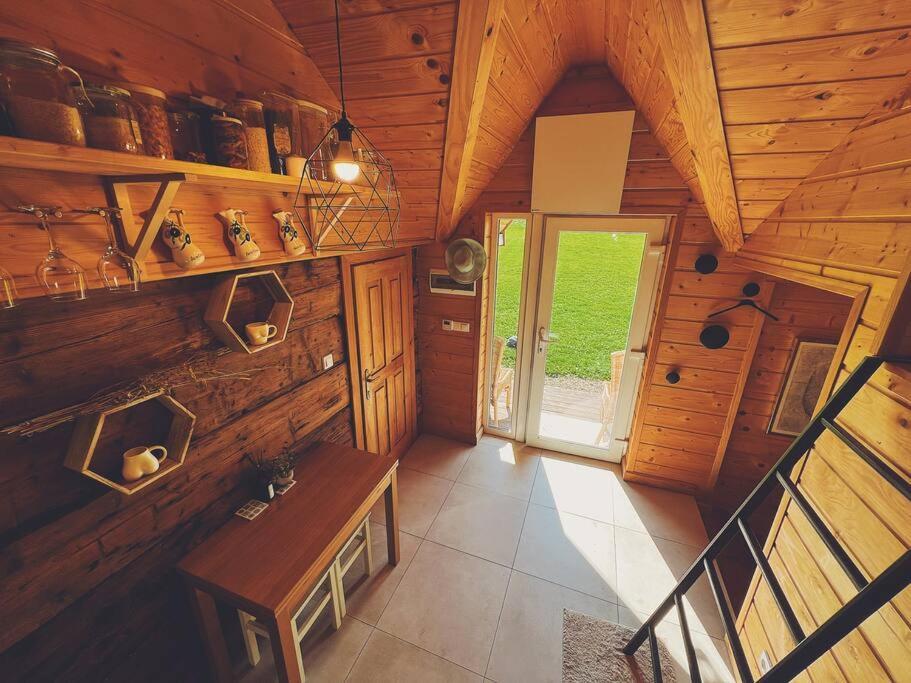 Polanka Beskid Niski Cute Cabin With Spectacular Views Hanczowa Buitenkant foto