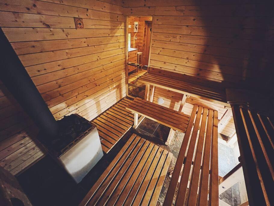 Polanka Beskid Niski Cute Cabin With Spectacular Views Hanczowa Buitenkant foto